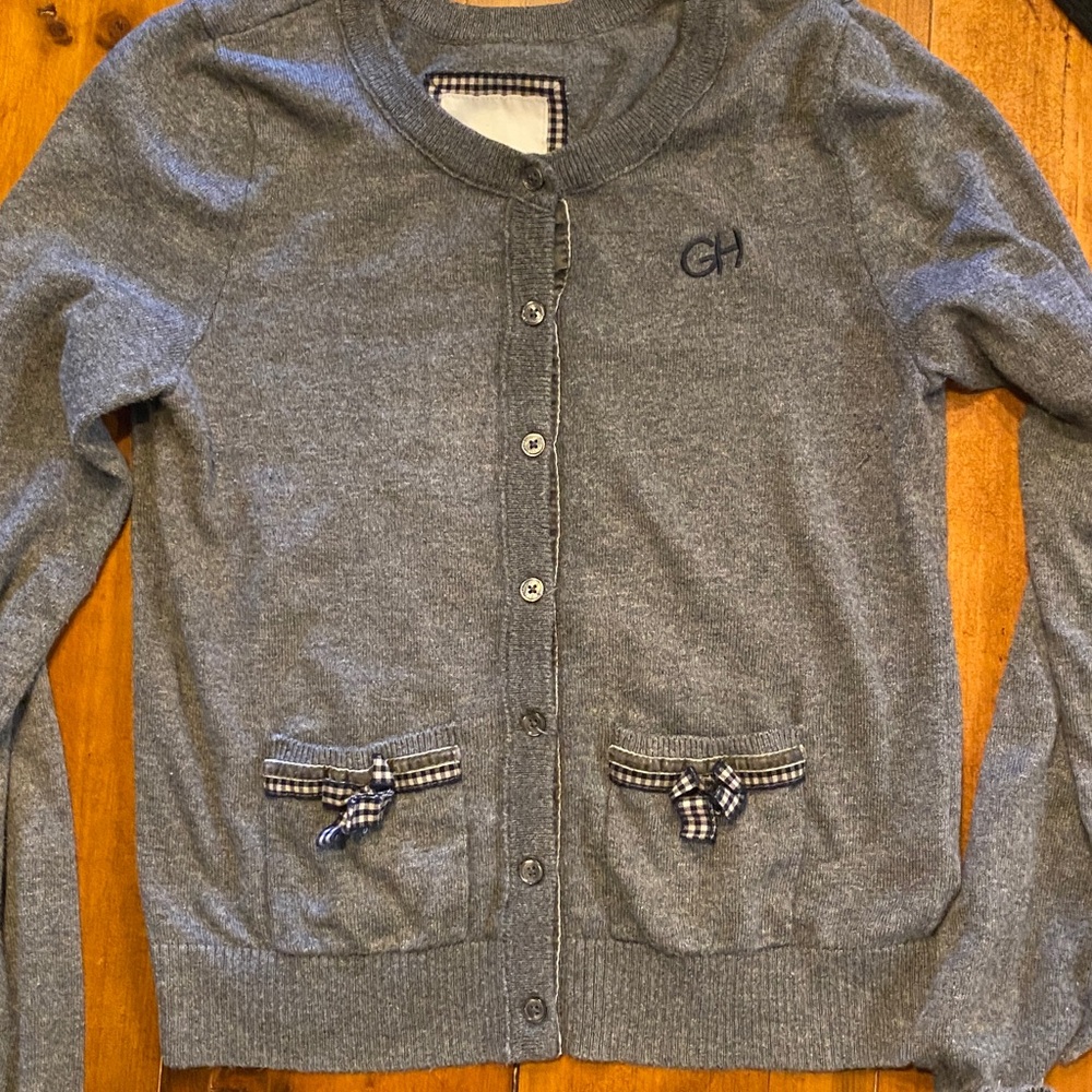 Gilly Hicks by Abercrombie & Fitch Gray Cardigan Size Small. Preowned. Beautiful